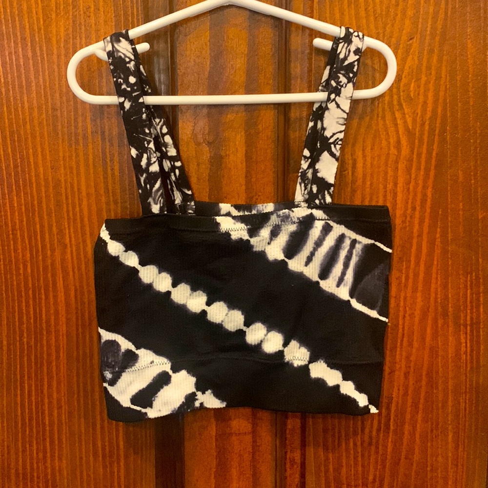 Tie dye crop tank